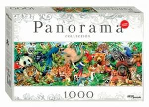 Пазлы 1000 Panorama Мир животных SP